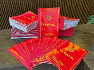 Lập vi bằng mua bán nhà đất